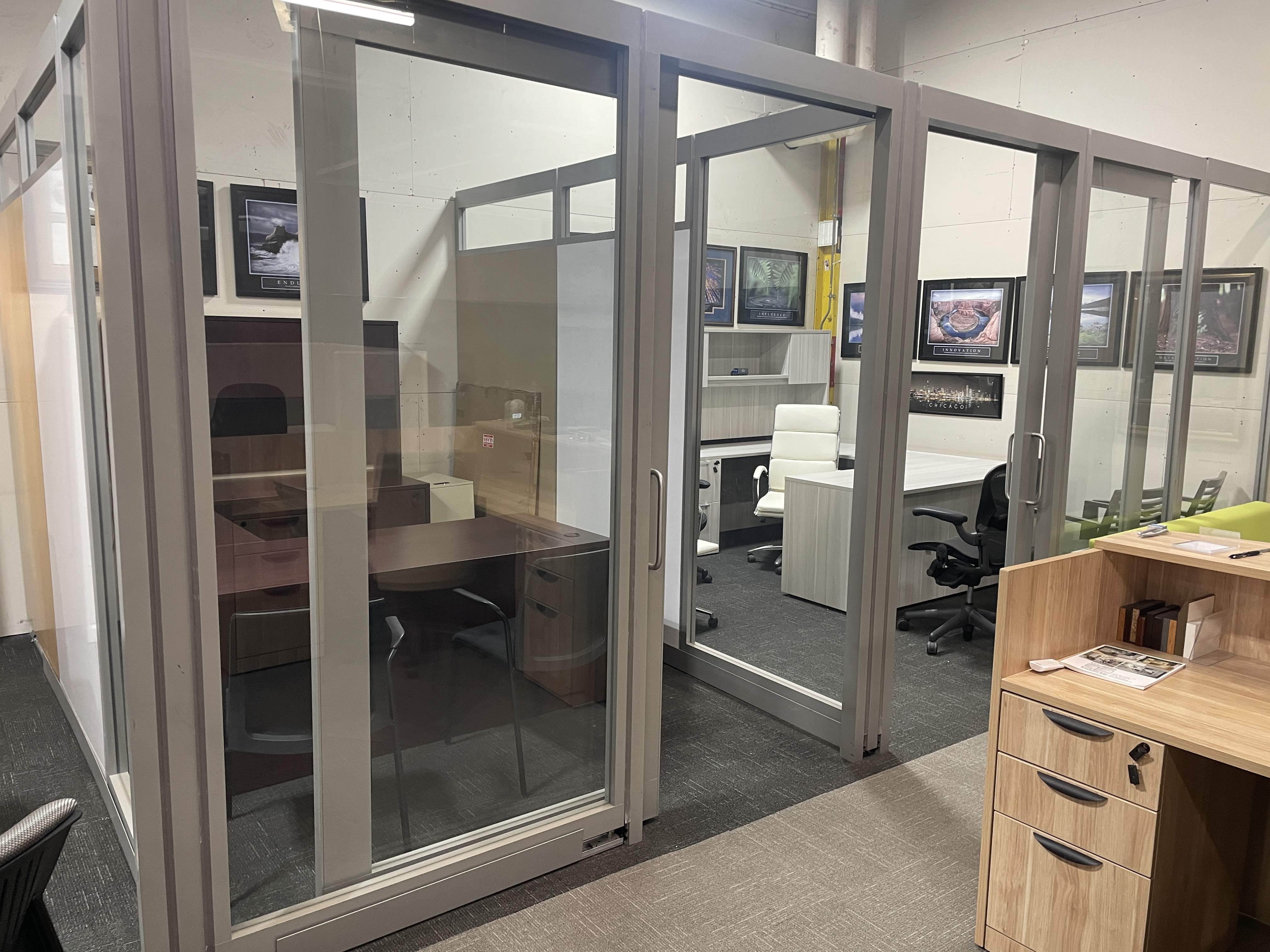 Soundproof acoustic boardroom partition with mineral wool insulation in Midrand, Gauteng by Elite Wood Works